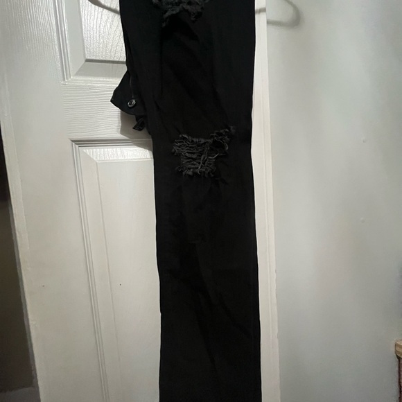 NWT forever 21 size 33 woman’s destructed denim - Picture 5 of 5